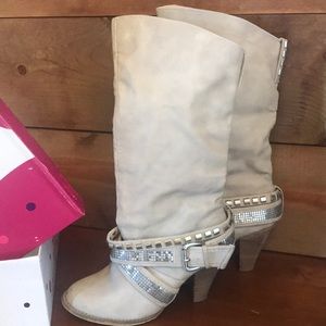 Heeled Boots with buckle- super cute!!